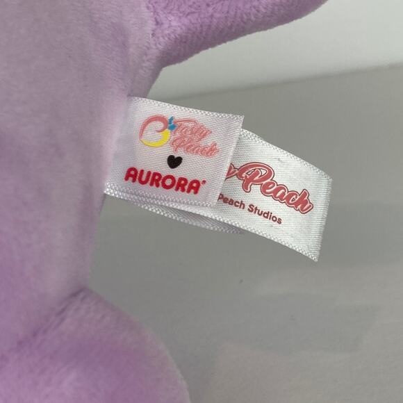 Tasty Peach Studios Pastel Lollipop NOMWHAL 8” Narwhal Whale Plush 2021 Stuffed - Picture 8 of 8